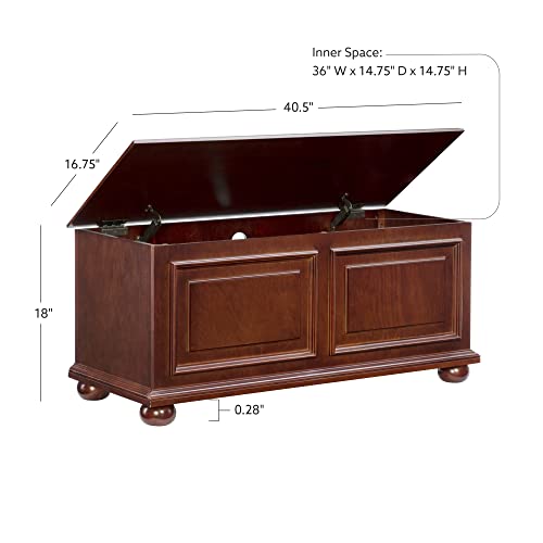 Furniture Chadwick Cedar Chest, Cherry,
