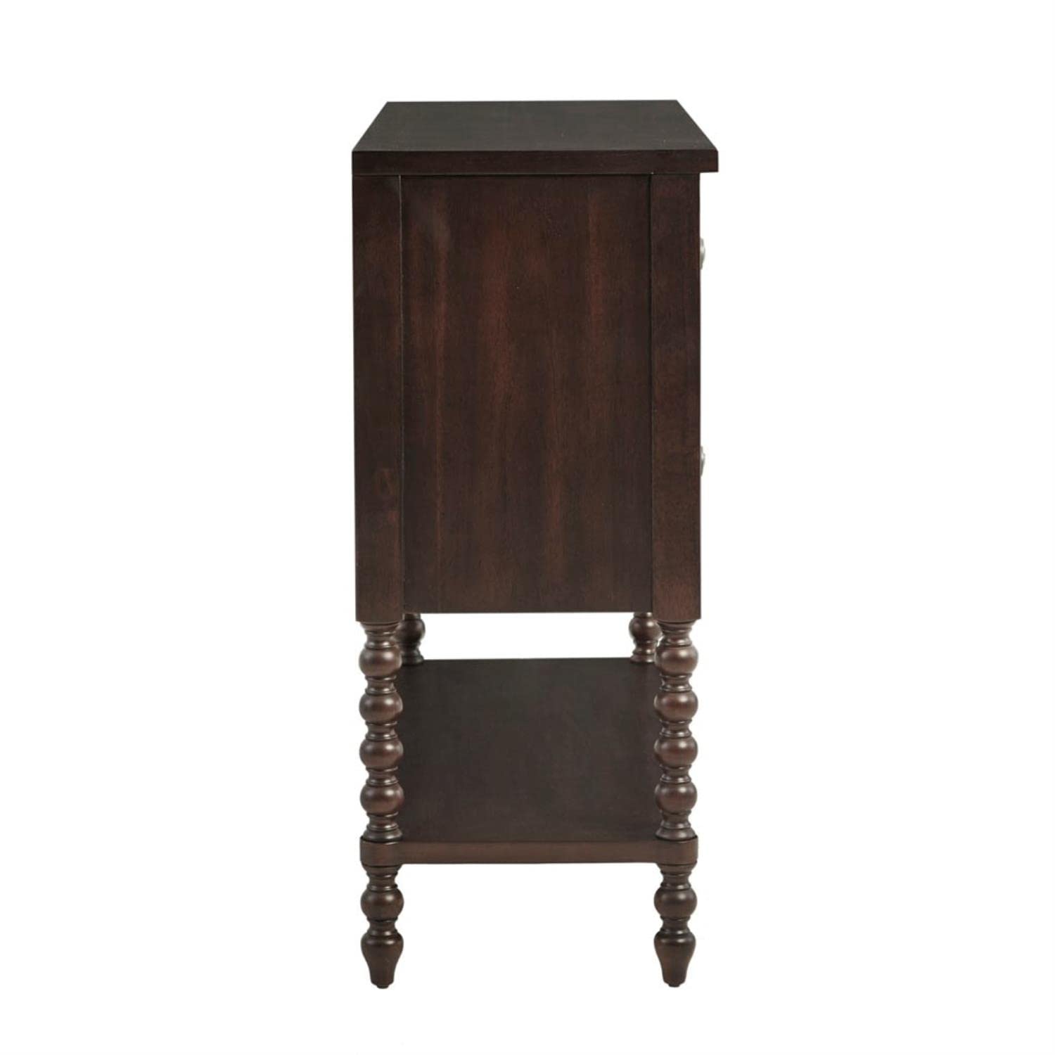 k Beckett Accent Storage Cabinet for Living Room Accent Chest with 2 Drawers & Open Shelf, Storage Chest with Drawers, Coastal Cabinet, 36" W, Natural