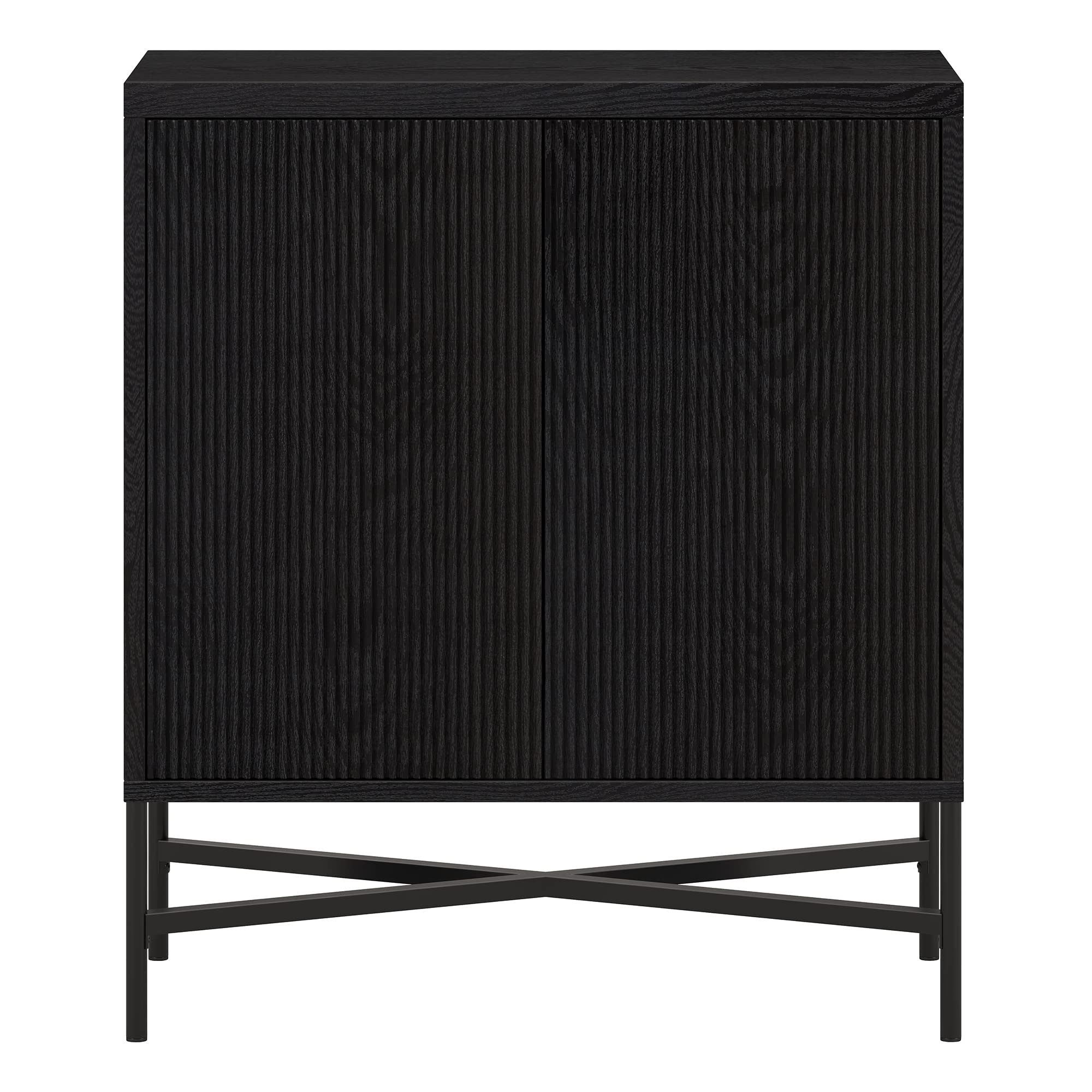 Brighton Accent Cabinet, 28" Wide(15" D x 28" W x 32" H), Black
